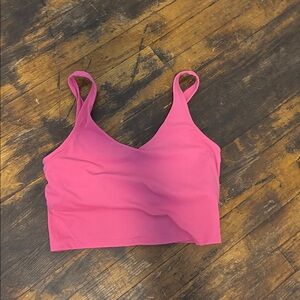 Amazon Pink Crop Top